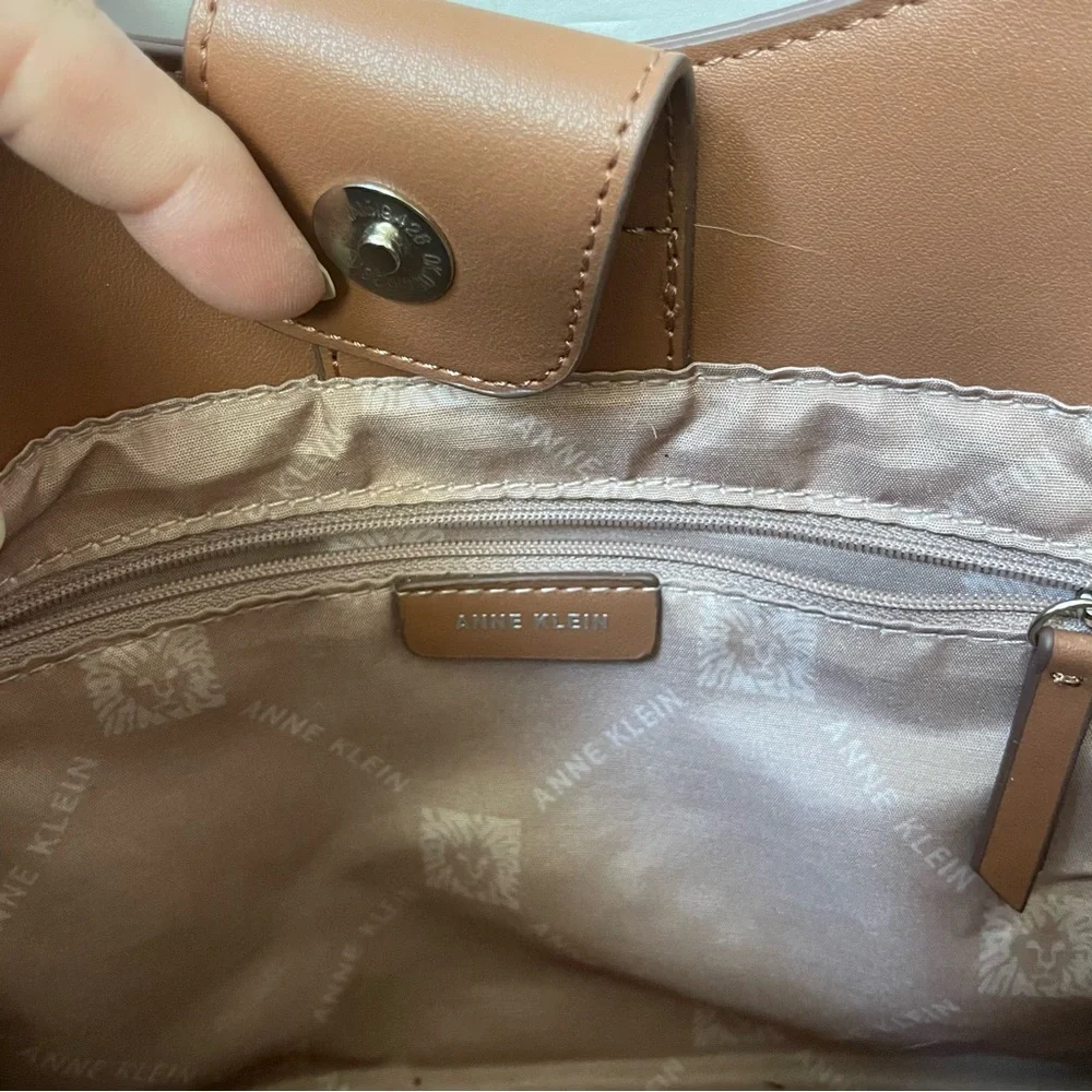 Anne Klein Tan Crossbody Bag